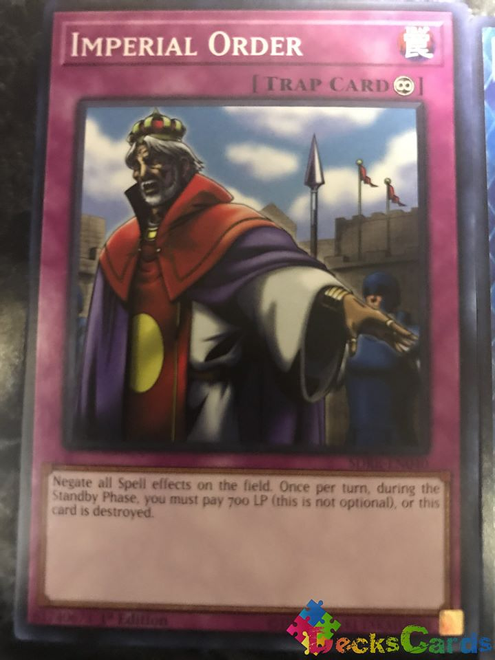 Imperial Order - SDRR-EN040 - Common 1st Edition 1