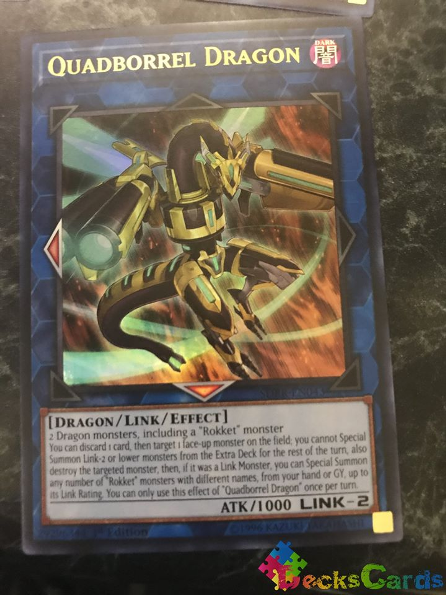 Quadborrel Dragon - SDRR-EN043 - Ultra Rare 1st Edition 1