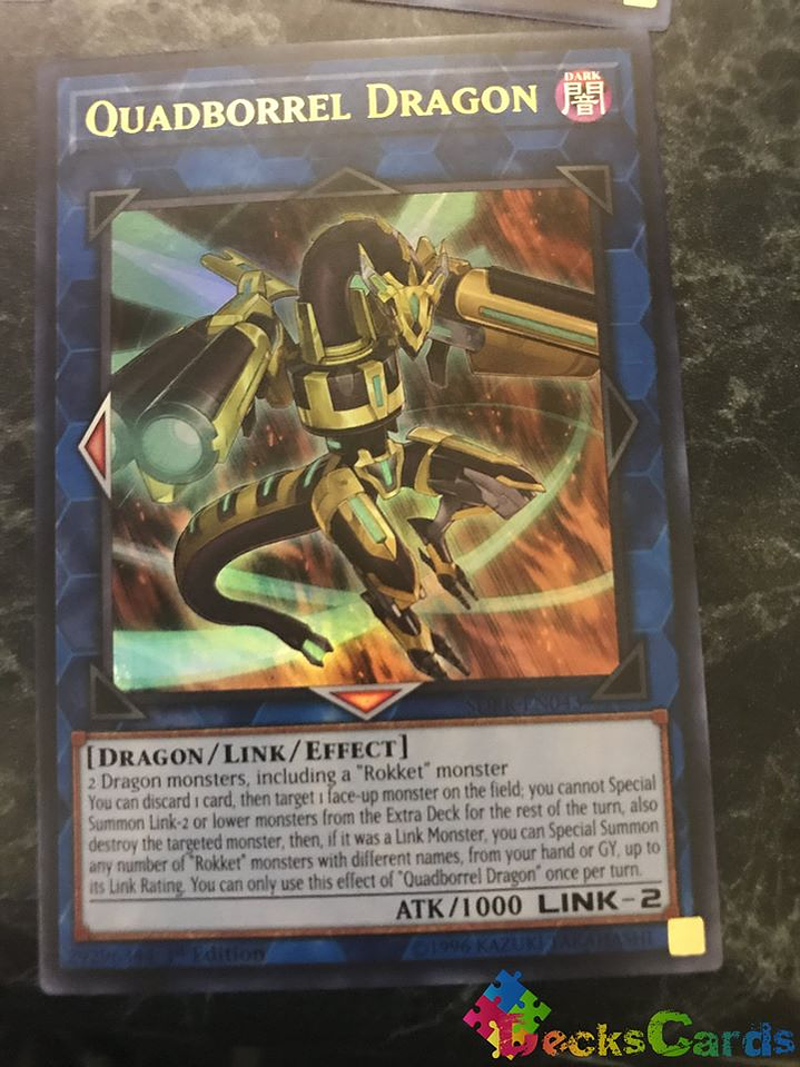 Quadborrel Dragon - SDRR-EN043 - Ultra Rare 1st Edition 1