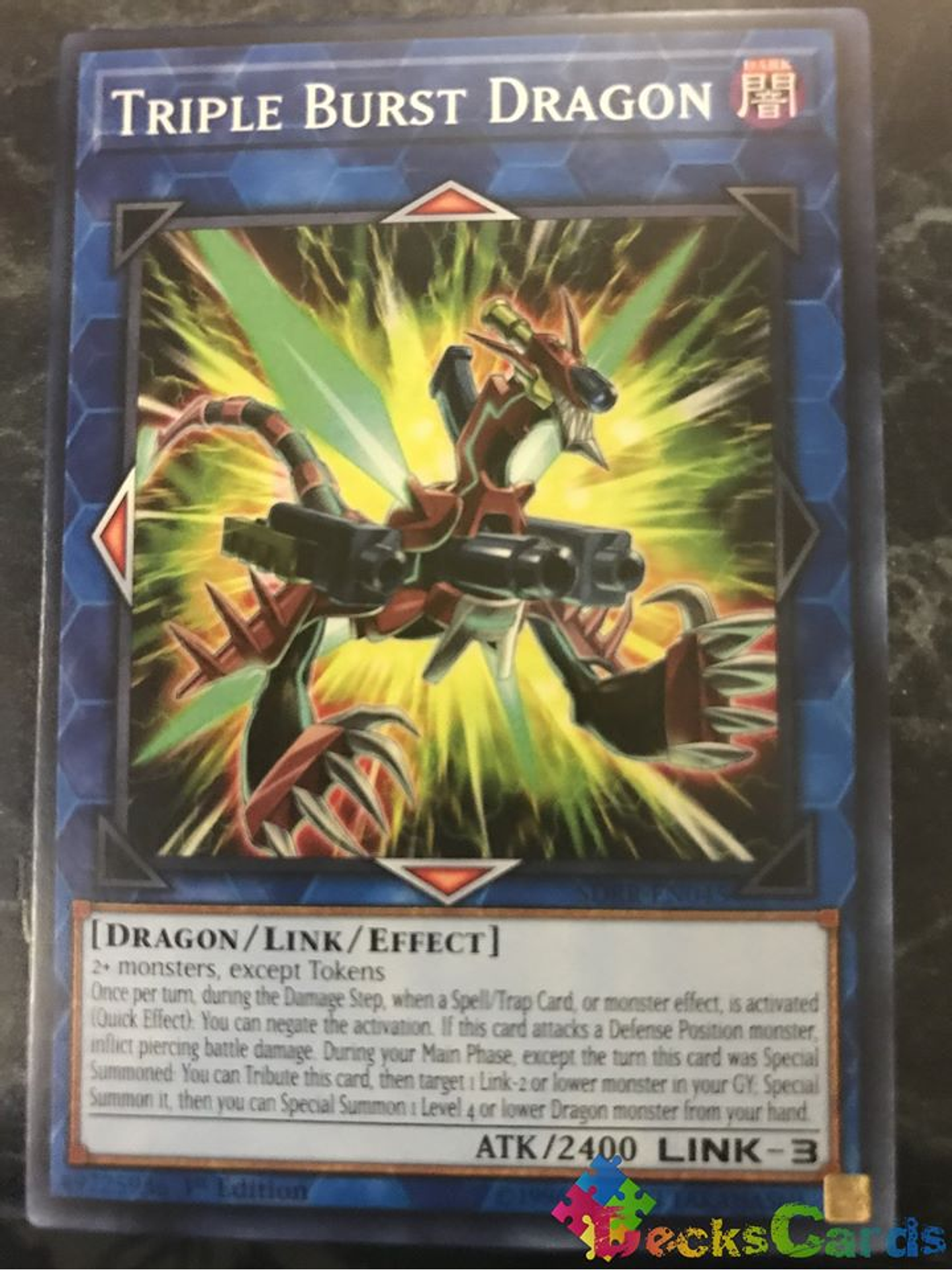 Triple Burst Dragon - SDRR-EN045 - Common 1st Edition 1