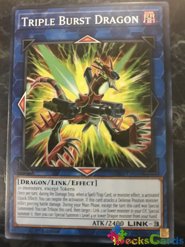 Triple Burst Dragon - SDRR-EN045 - Common 1st Edition 1