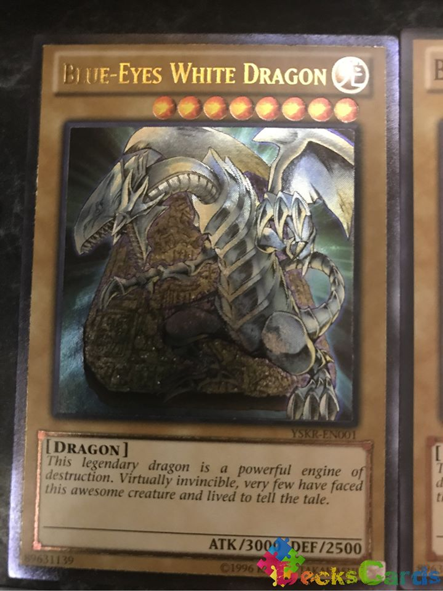 Blue-Eyes White Dragon - YSKR-EN001 Unlimited - Ultimate Rare 1