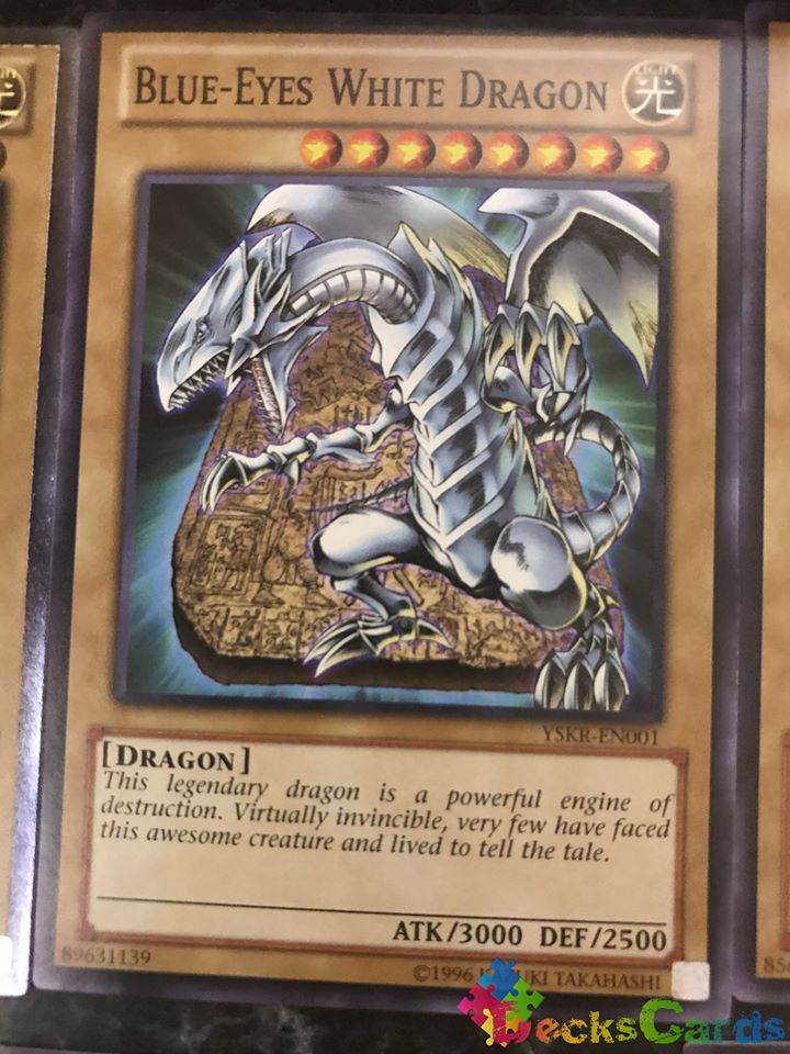 Blue-Eyes White Dragon - YSKR-EN001 - Common Unlimited