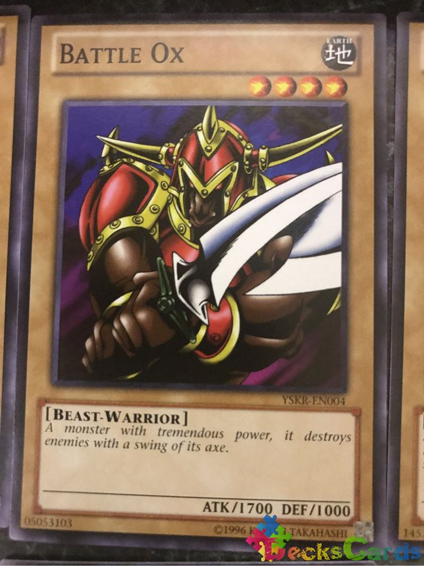 Battle Ox - YSKR-EN004 - Common Unlimited 1