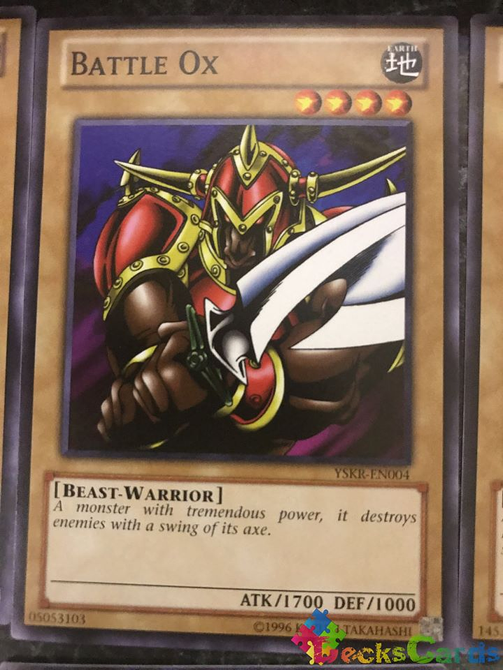 Battle Ox - YSKR-EN004 - Common Unlimited 1