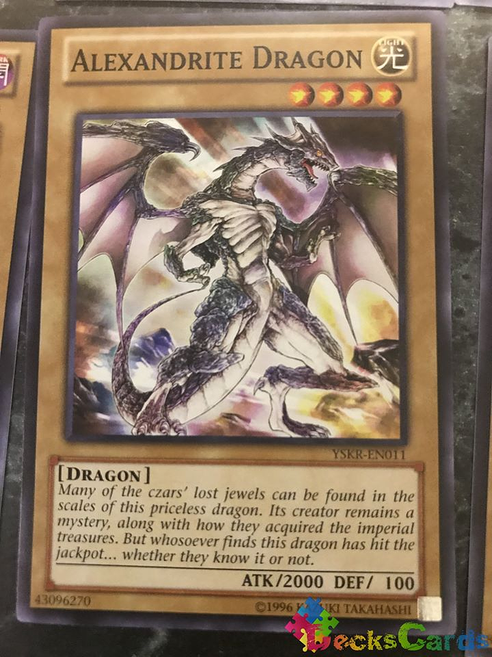 Alexandrite Dragon - YSKR-EN011 - Common Unlimited 1