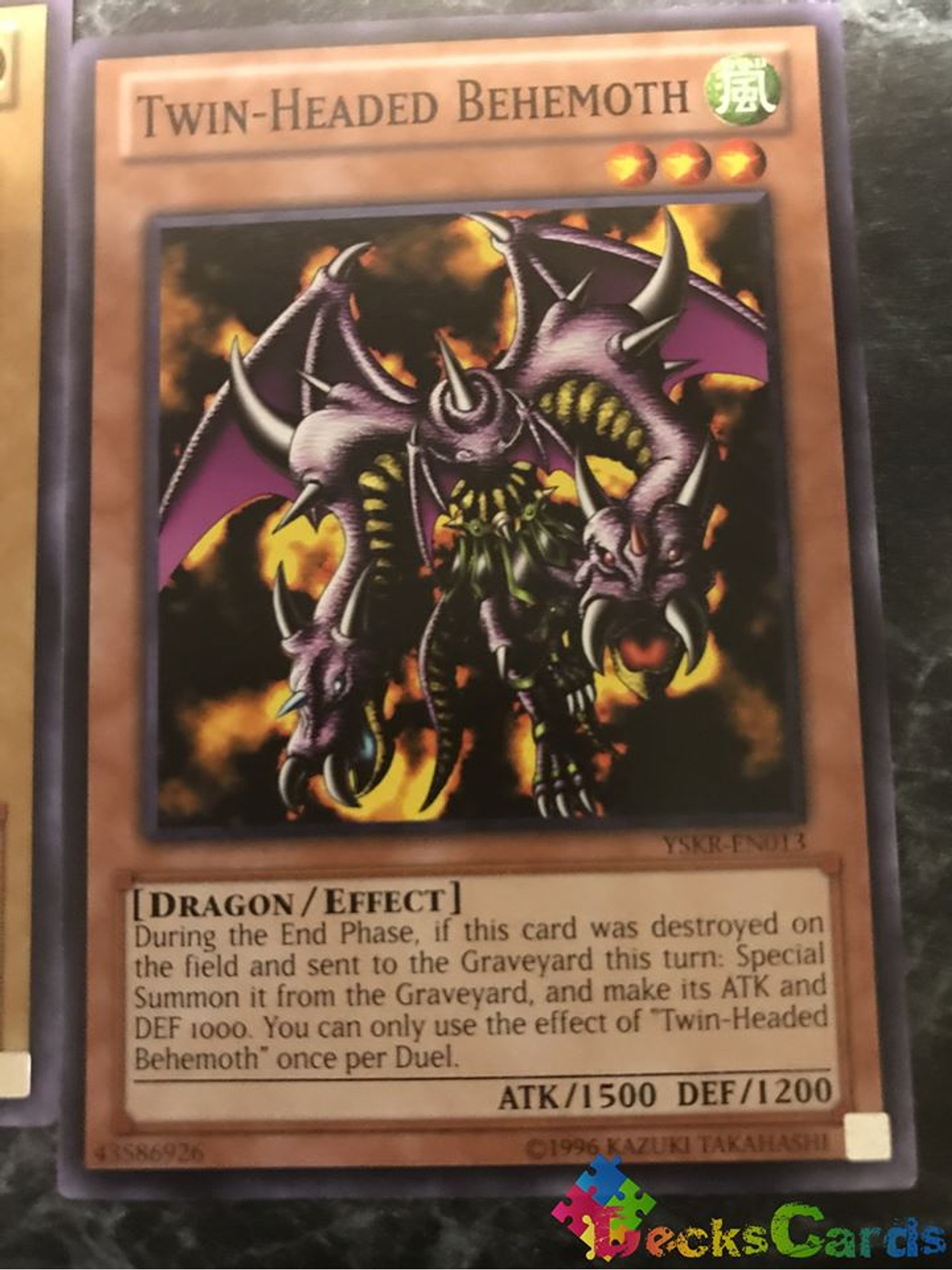 Twin-Headed Behemoth - YSKR-EN013 - Common Unlimited 1