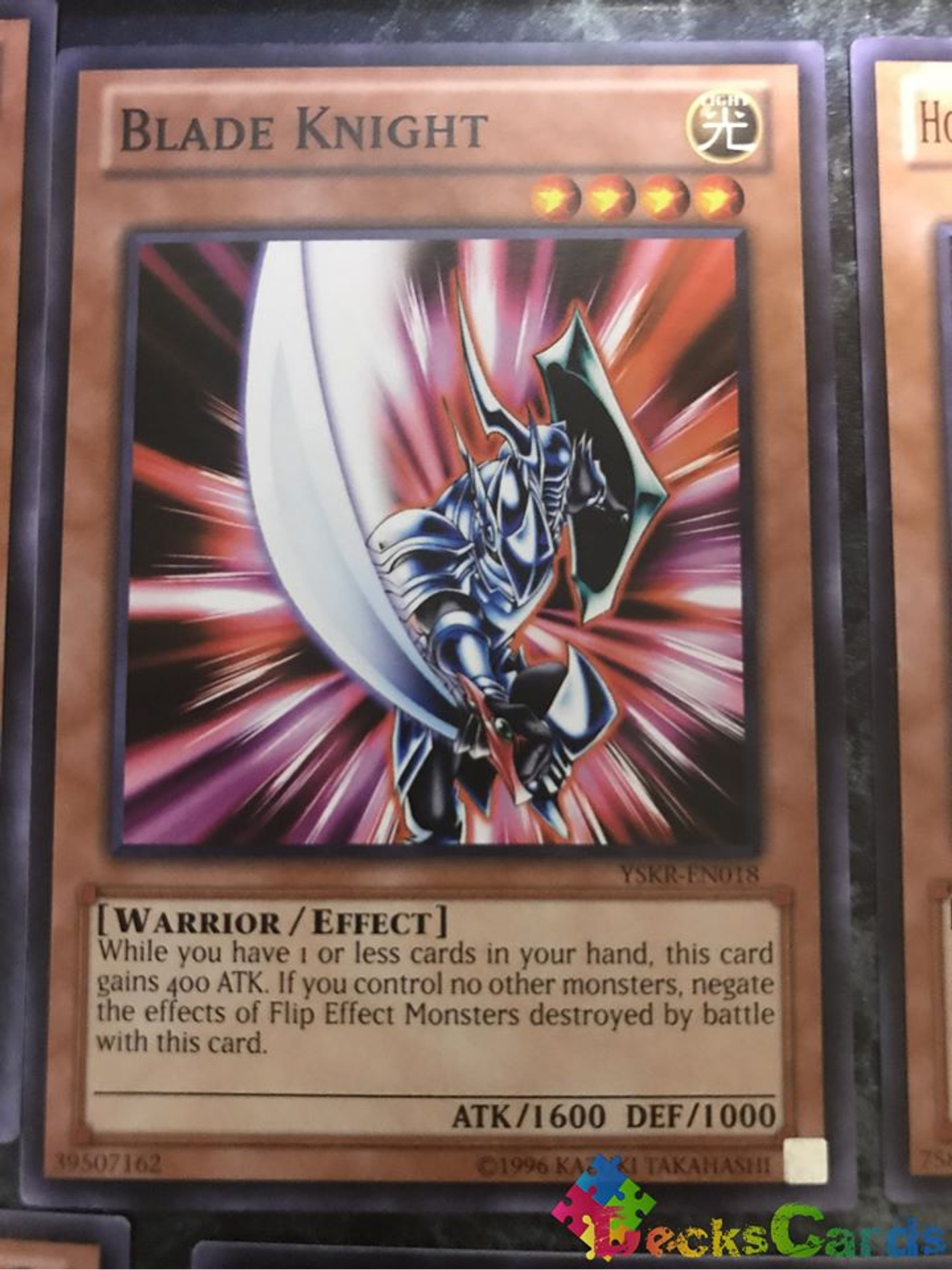 Blade Knight - YSKR-EN018 - Common Unlimited 1