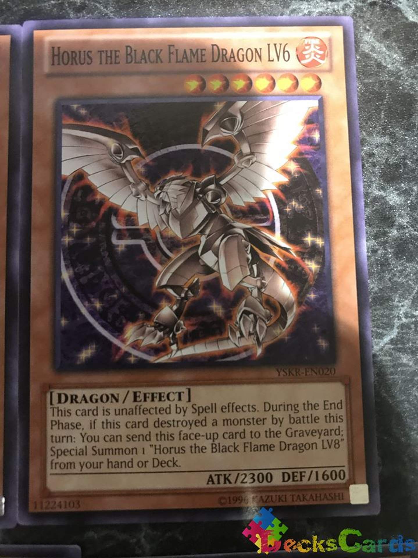 Horus the Black Flame Dragon LV6 - YSKR-EN020 - Common Unlimited 1