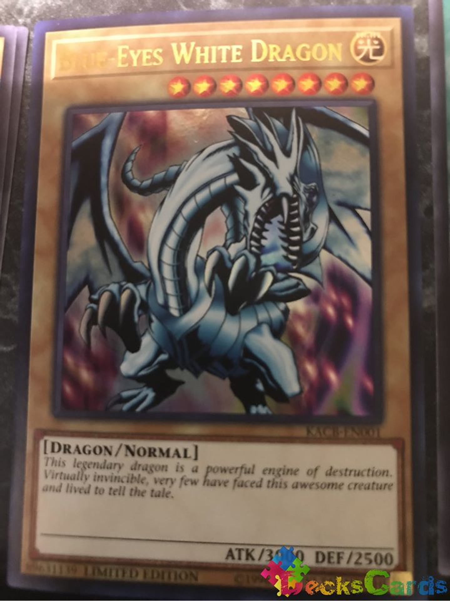 Blue-Eyes White Dragon - KACB-EN001 - Ultra Rare 1