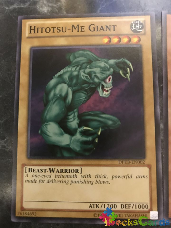 Hitotsu-Me Giant - DPKB-EN002 - Common Unlimited 1