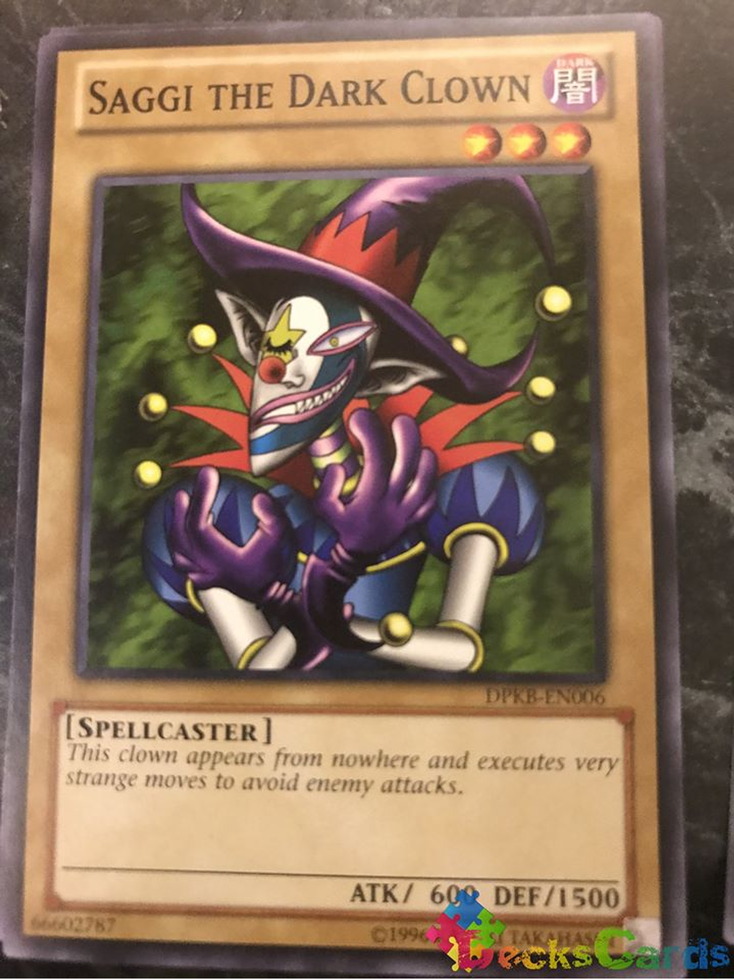Saggi the Dark Clown - DPKB-EN006 - Common Unlimited 1