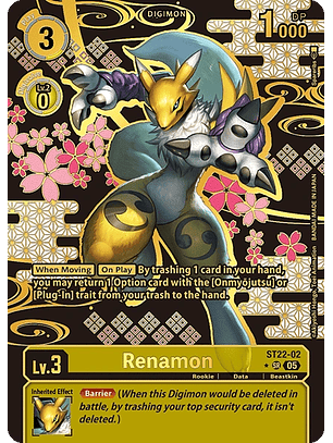 ST22-02 (Rare Pull) Renamon