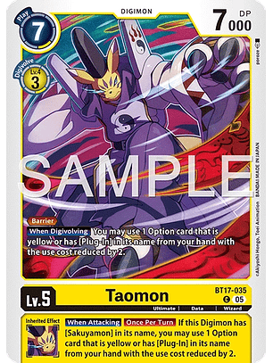 BT17-035 C Taomon (ST22)