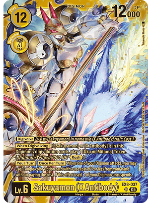 EX8-037 SR Sakuyamon (X Antibody) (ST22)