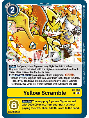LM-029 P Yellow Scramble (ST22)
