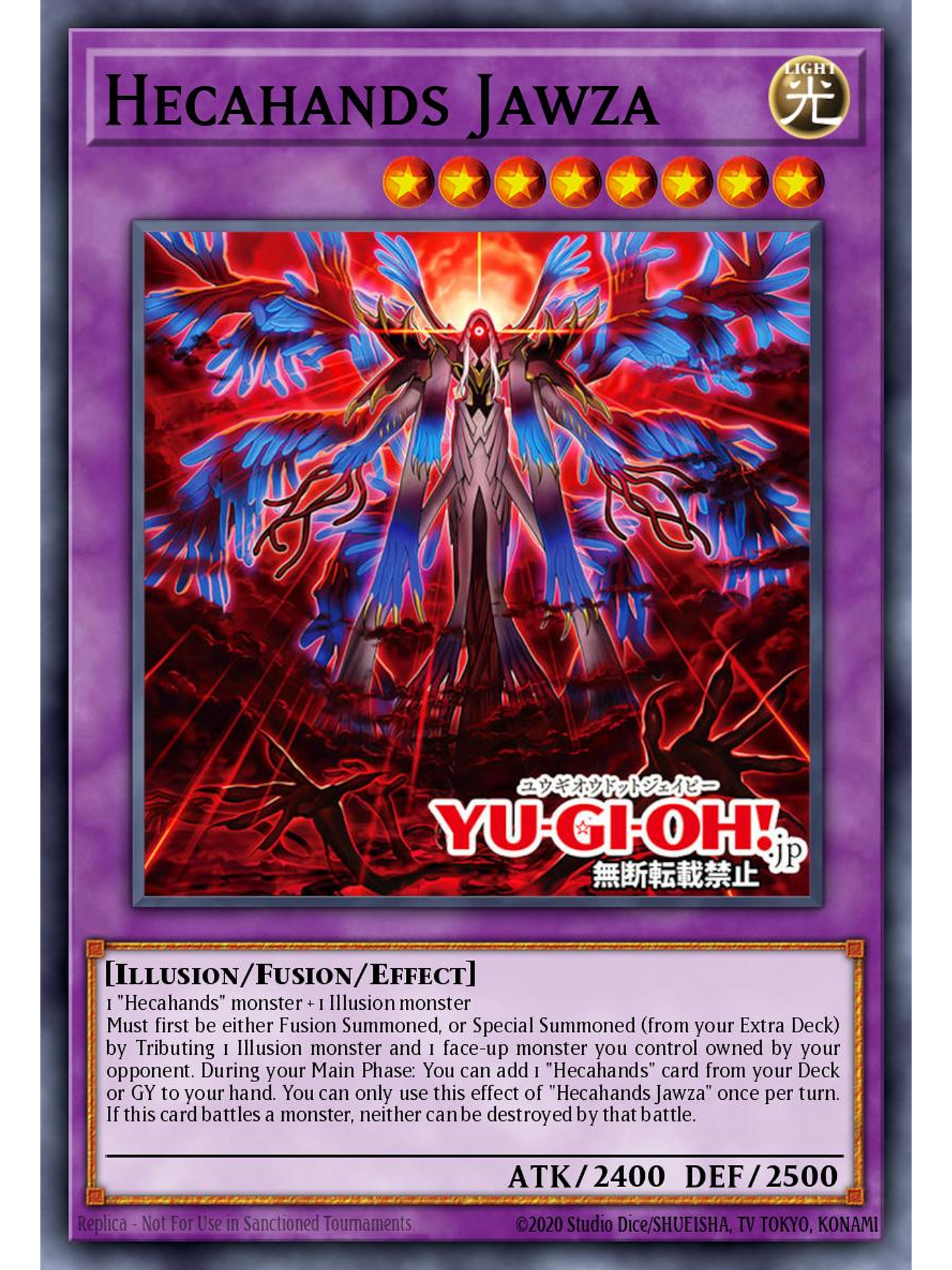 Hecahands Jauzah - PHRE-EN006 - Starlight Rare 1st Edition 1