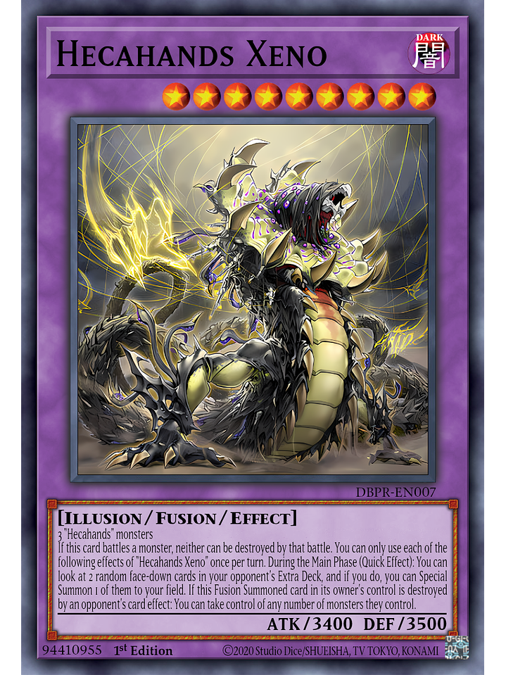 Hecahands Xeno - PHRE-EN007 - Super Rare 1st Edition 1