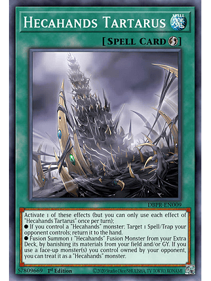 Hecahands Tartaros - PHRE-EN009 - Rare 1st Edition
