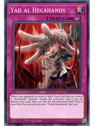 Yad'al-Hecahands - PHRE-EN011 - Rare 1st Edition