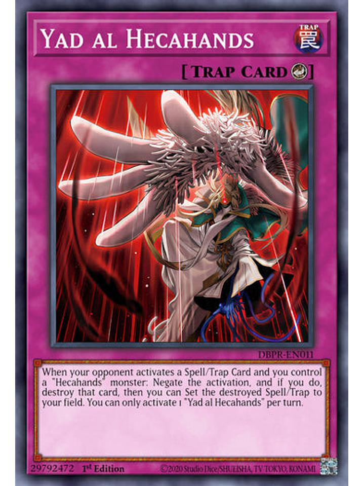 Yad'al-Hecahands - PHRE-EN011 - Rare 1st Edition 1