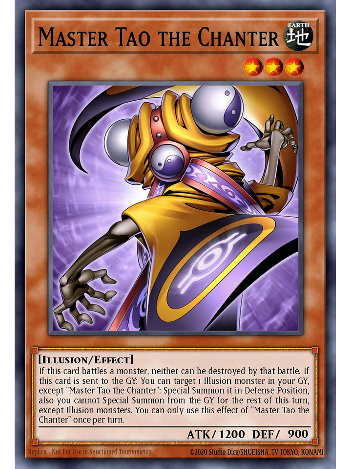 Master Tao the Chanter - PHRE-EN012 - Rare 1st Edition 1