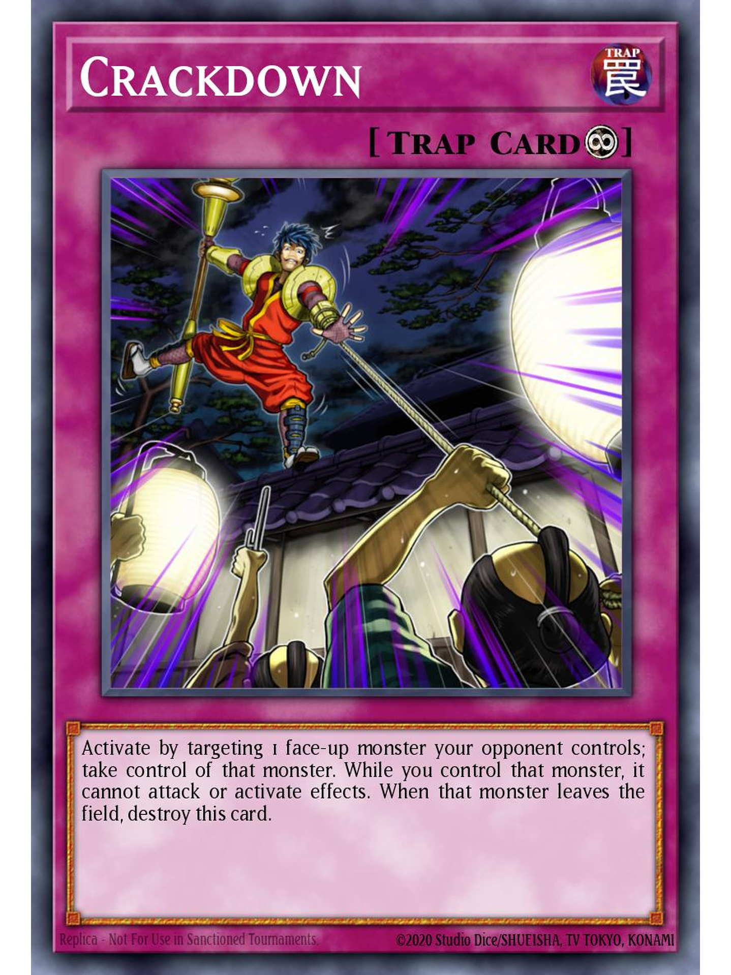 Crackdown - PHRE-EN015 - Rare 1st Edition 1