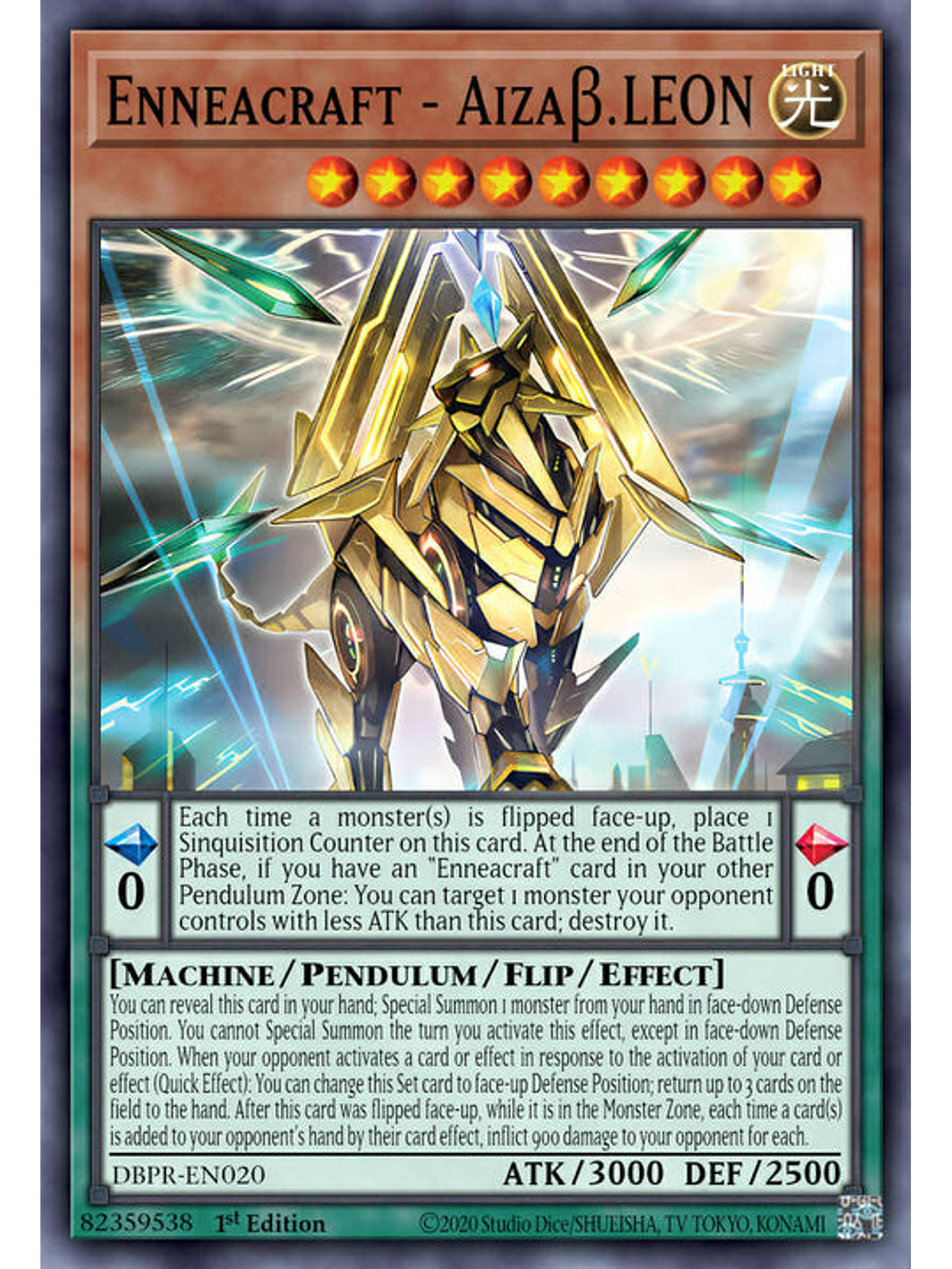 Enneacraft - Aiza.LEON - PHRE-EN020 - Super Rare 1st Edition 1