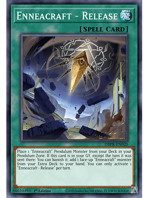 Enneacraft Release - PHRE-EN025 - Super Rare 1st Edition