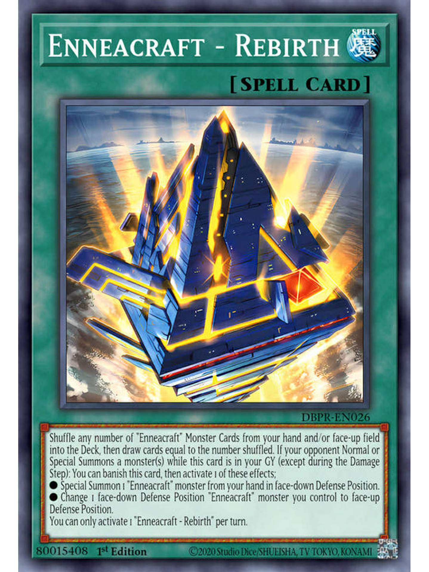 Enneacraft Reverth - PHRE-EN026 - Super Rare 1st Edition 1