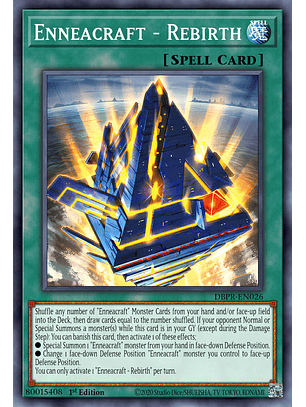 Enneacraft Reverth - PHRE-EN026 - Rare 1st Edition