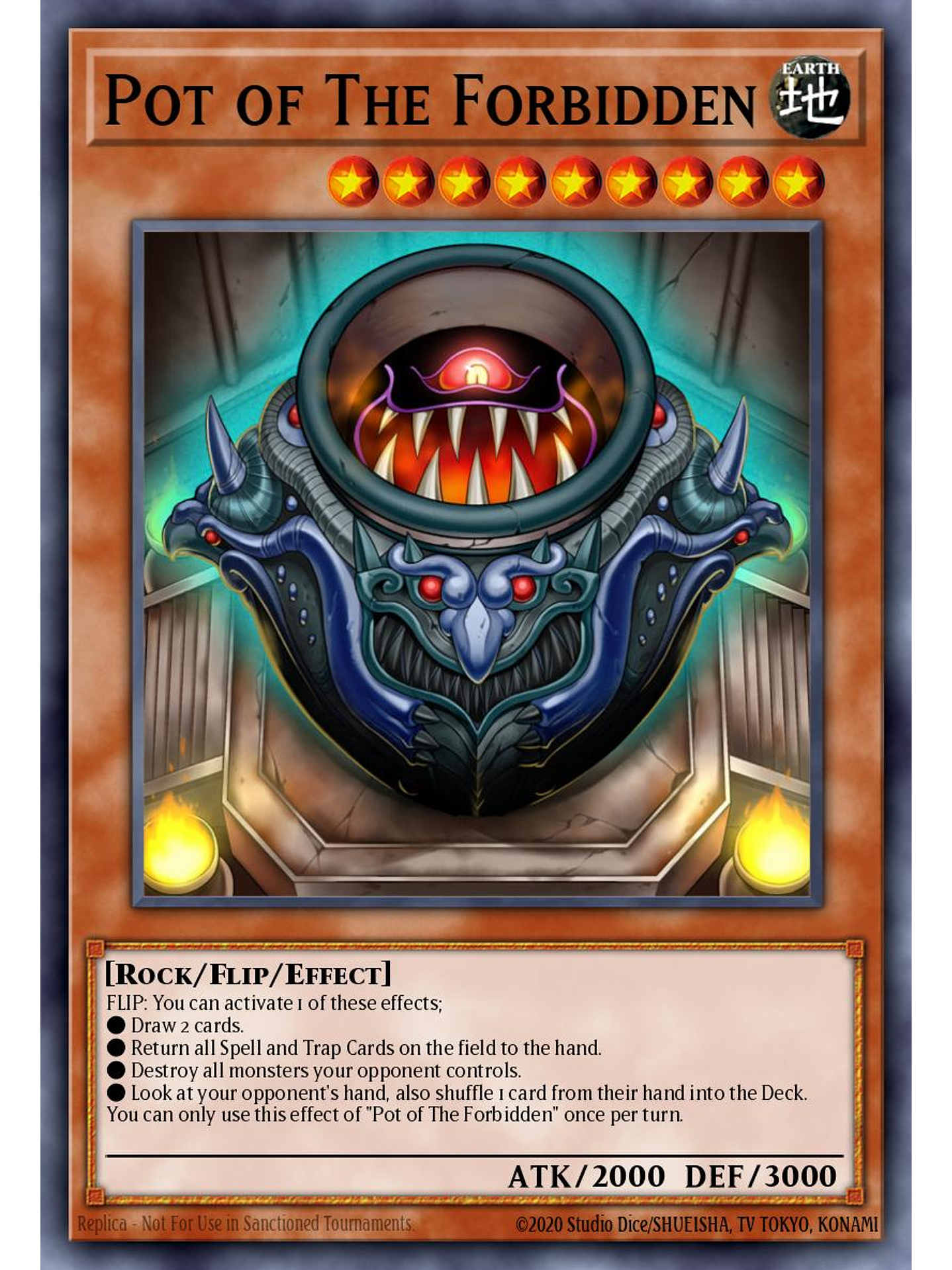 Pot of The Forbidden - PHRE-EN027 - Super Rare 1st Edition 1