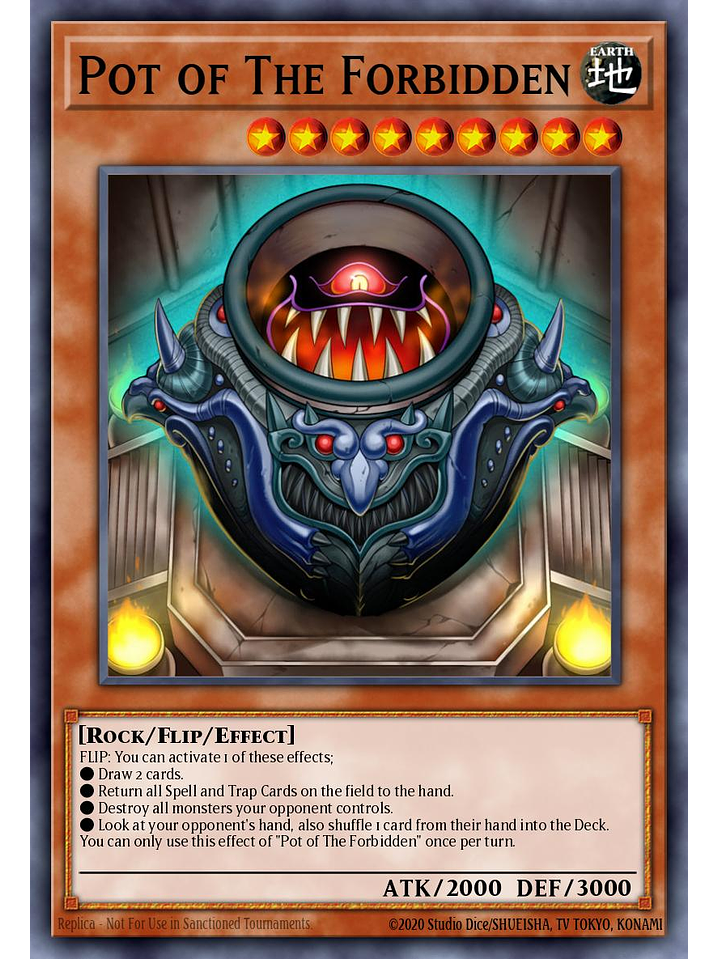 Pot of The Forbidden - PHRE-EN027 - Super Rare 1st Edition 1