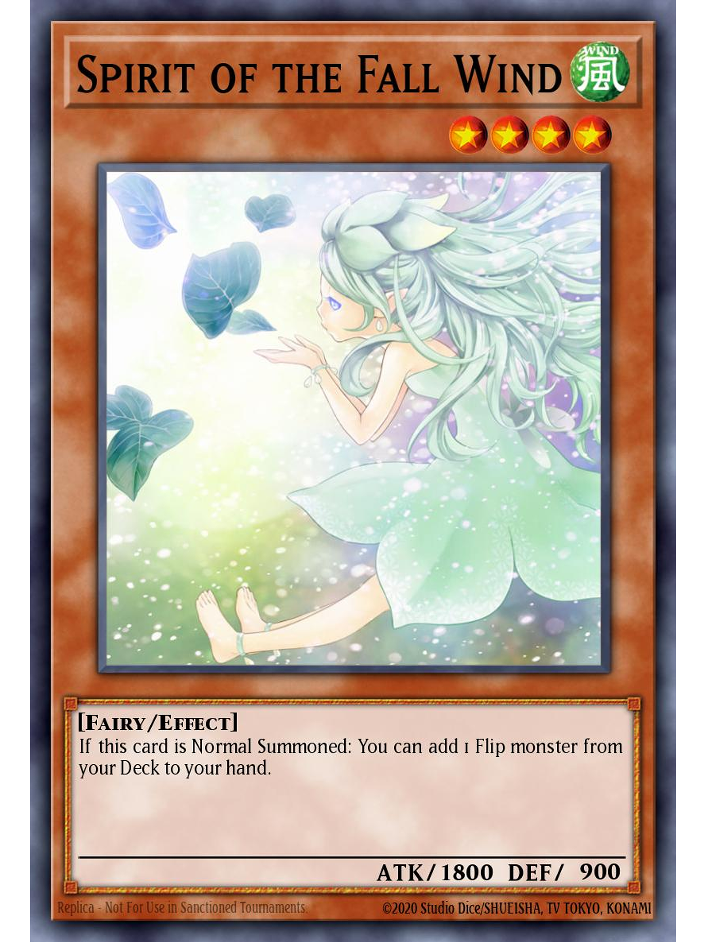 Spirit of the Fall Wind - PHRE-EN028 - Rare 1st Edition 1