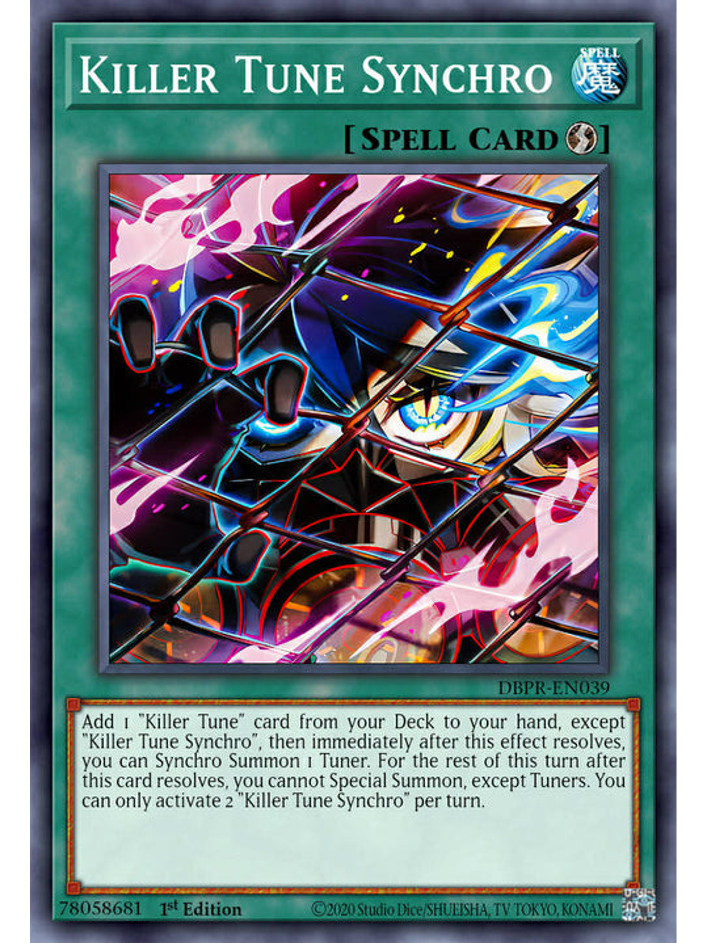 Kewl Tune Synchro - PHRE-EN039 - Starlight Rare 1st Edition 1