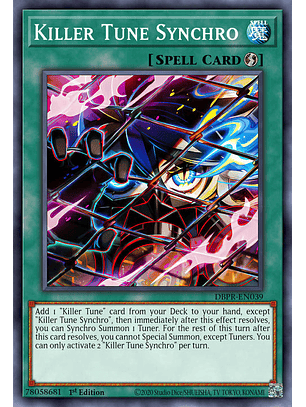 Kewl Tune Synchro - PHRE-EN039 - Starlight Rare 1st Edition