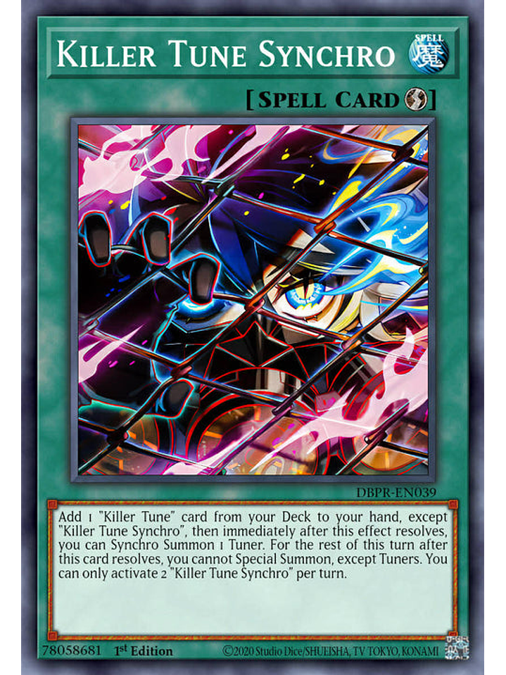 Kewl Tune Synchro - PHRE-EN039 - Starlight Rare 1st Edition 1