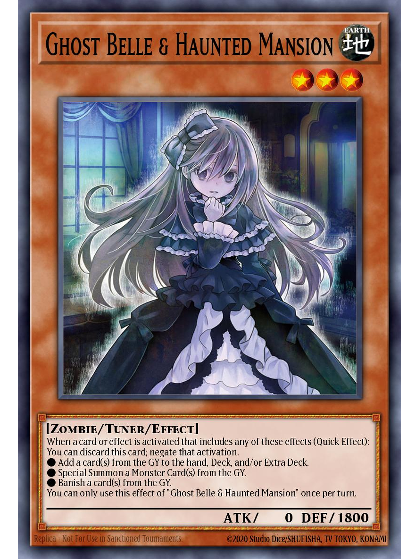 Ghost Belle & Haunted Mansion - PHRE-EN043 - Rare 1st Edition 1