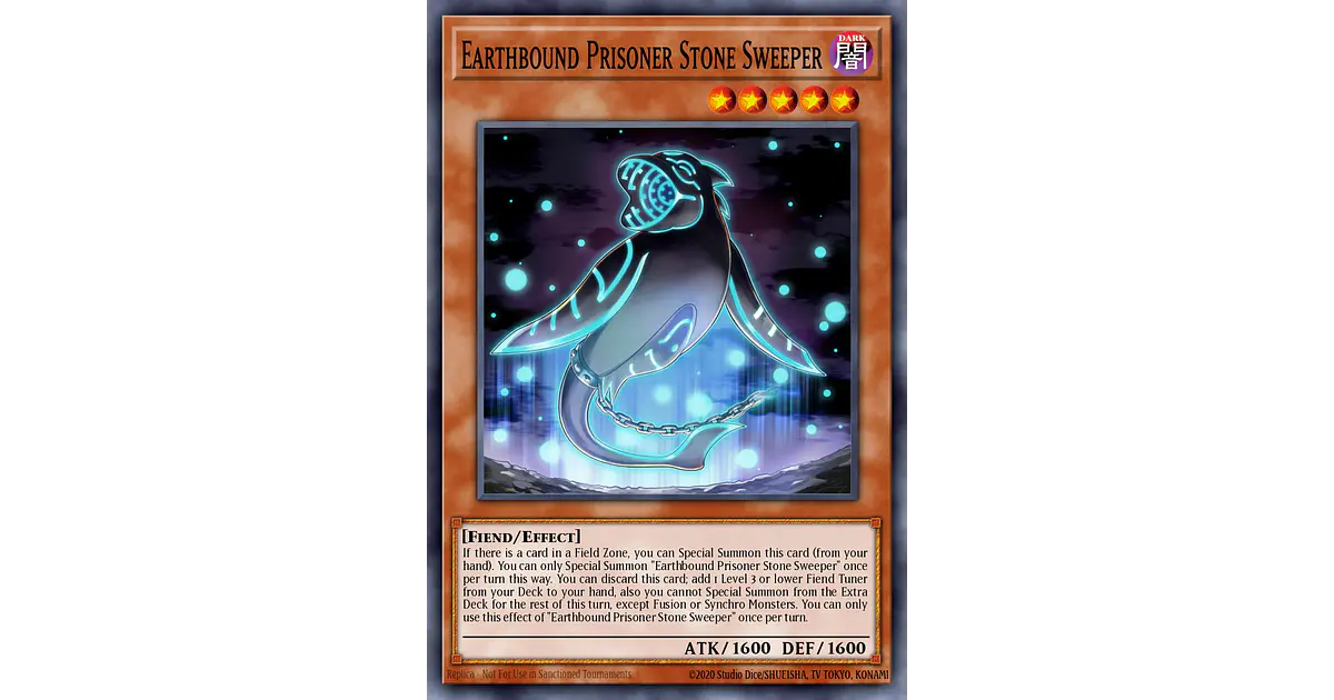 Earthbound Prisoner Stone Sweeper - PHRE-EN044 - Rare 1st...