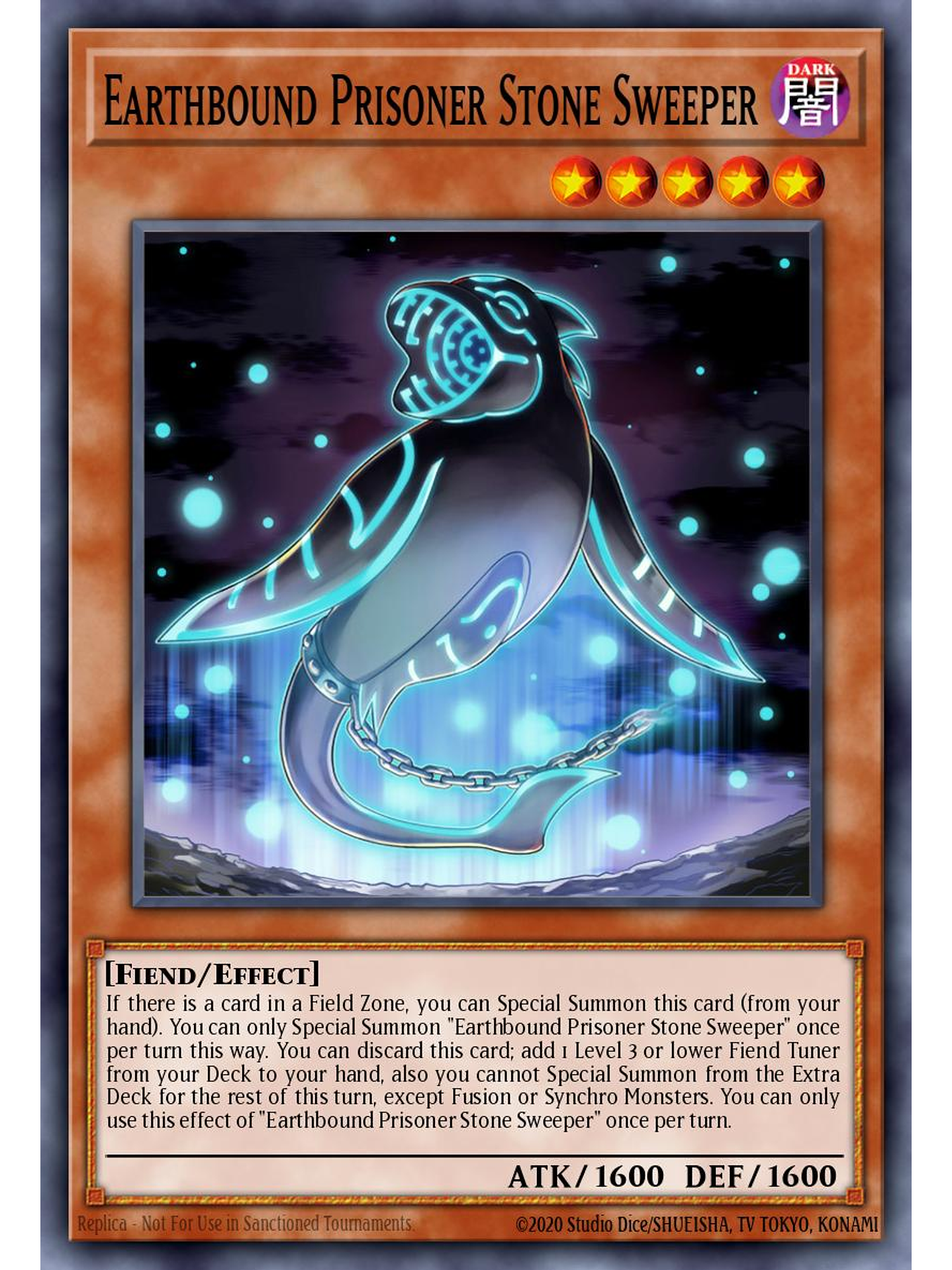 Earthbound Prisoner Stone Sweeper - PHRE-EN044 - Rare 1st Edition 1