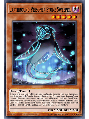 Earthbound Prisoner Stone Sweeper - PHRE-EN044 - Rare 1st Edition