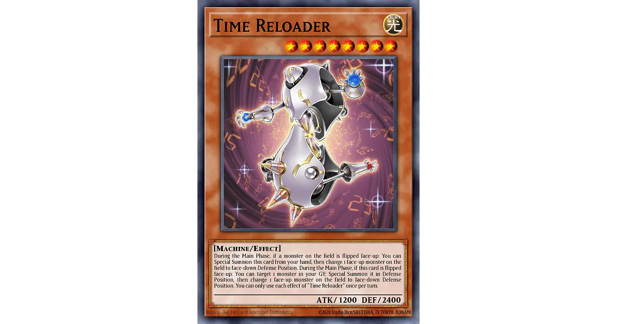 Time Reloader - PHRE-EN051 - Rare 1st Edition