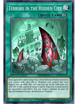 Terrors in the Hidden City - PHRE-EN054 - Rare 1st Edition