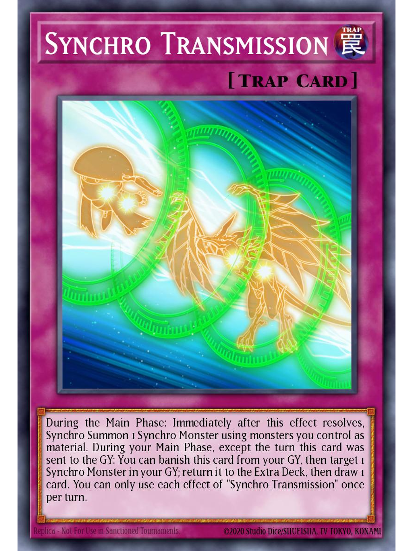 Synchro Transmission - PHRE-EN060 - Rare 1st Edition 1