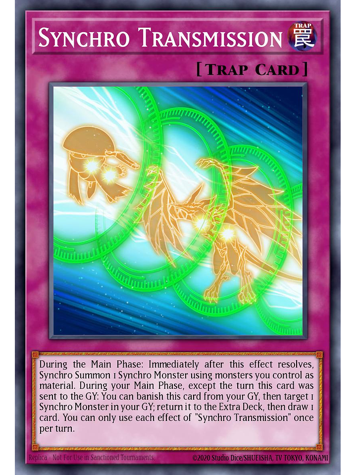 Synchro Transmission - PHRE-EN060 - Rare 1st Edition 1