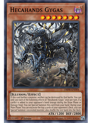 Hecahands Gaigas - PHRE-EN004 - Rare 1st Edition