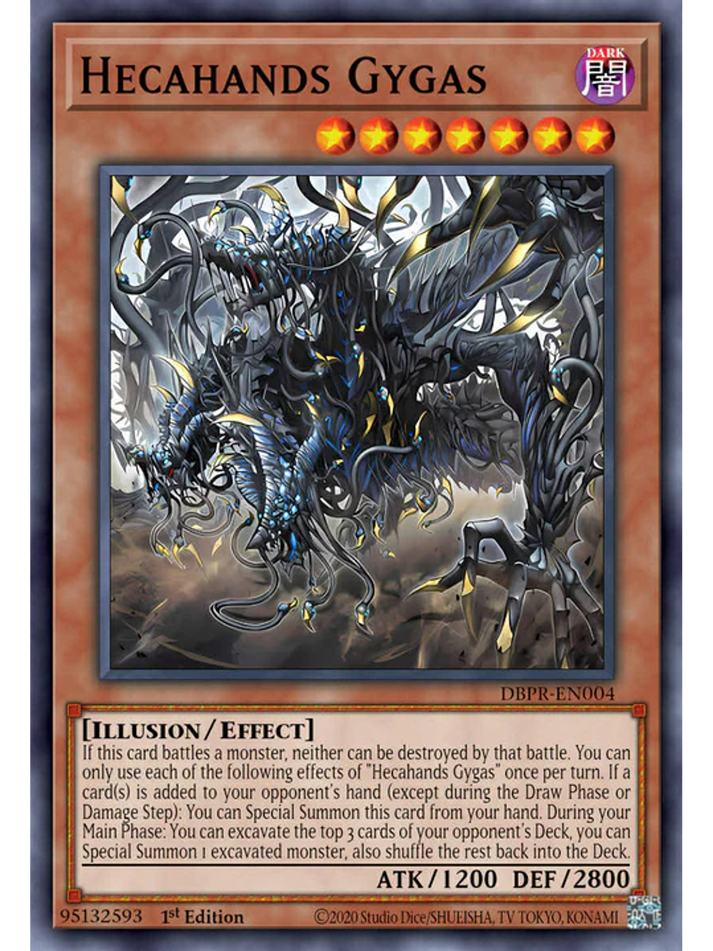 Hecahands Gaigas - PHRE-EN004 - Super Rare 1st Edition 1