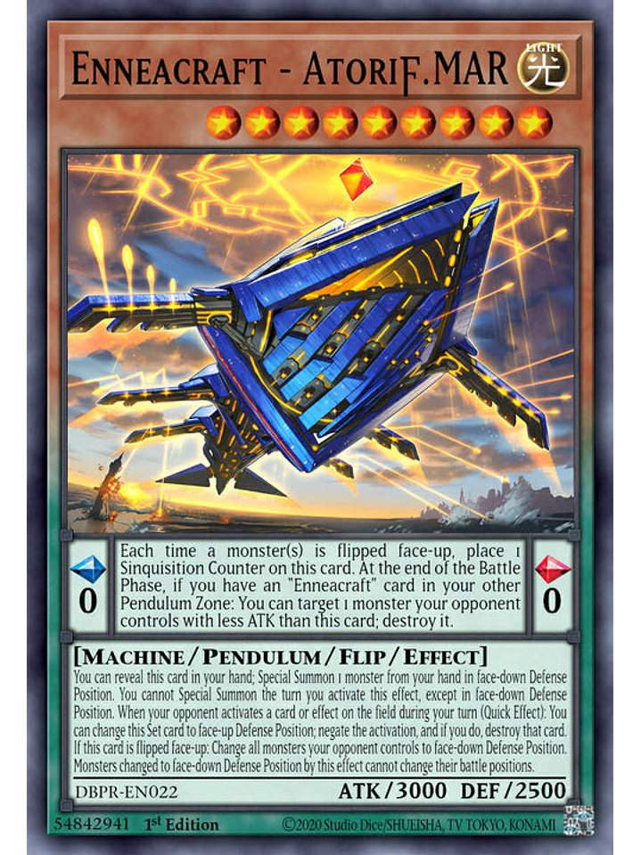 Enneacraft - Atori.MAR - PHRE-EN022 - Starlight Rare 1st Edition 1