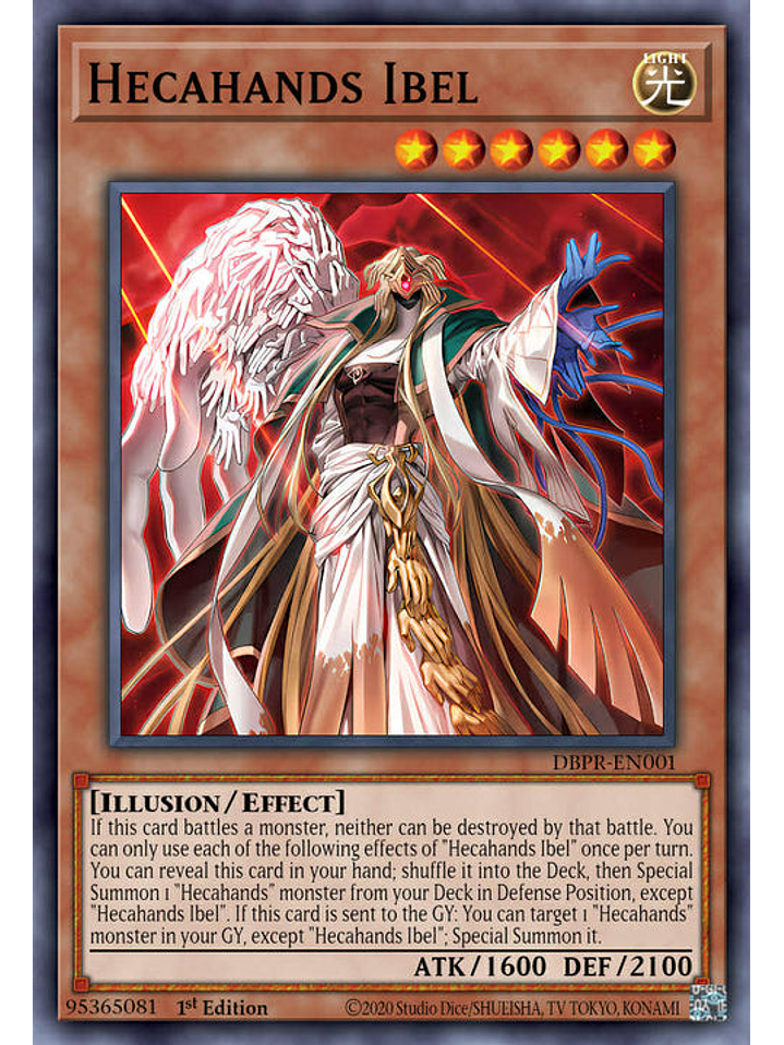 Hecahands Ibtel - PHRE-EN001 - Starlight Rare 1st Edition 1