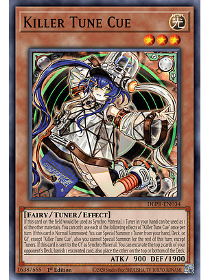 Kewl Tune Cue - PHRE-EN034 - Starlight Rare 1st Edition